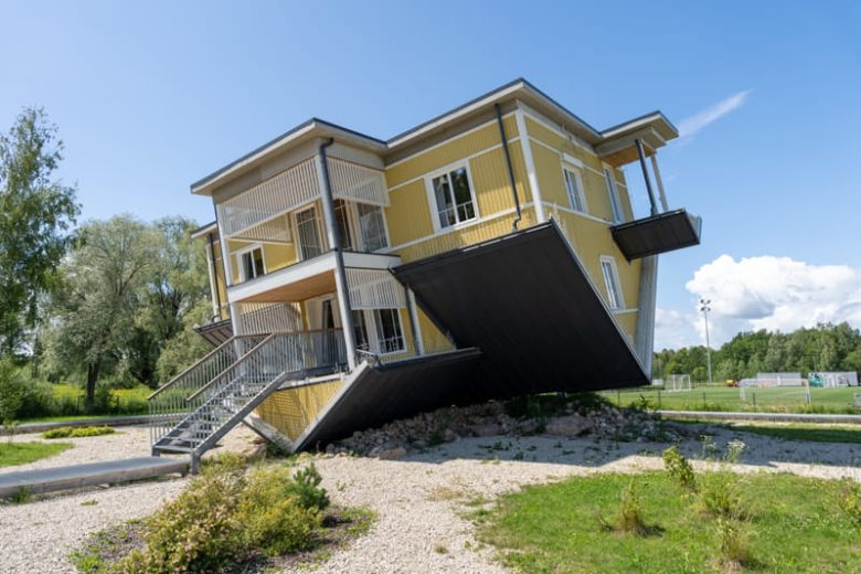 Upside down house