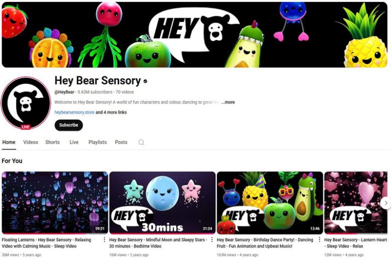 Youtube Channel for Babies