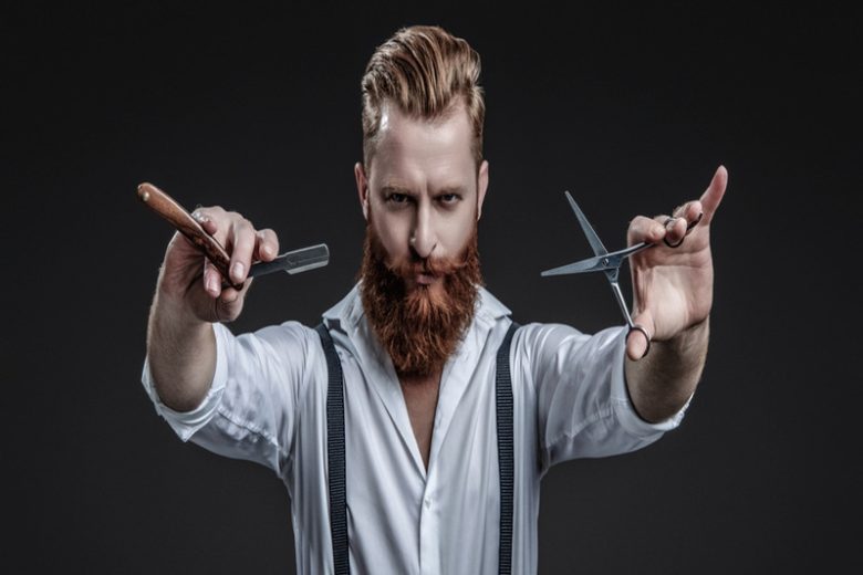 Barber for beard
