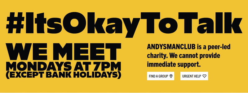 Andys Man Club Its OK To Talk