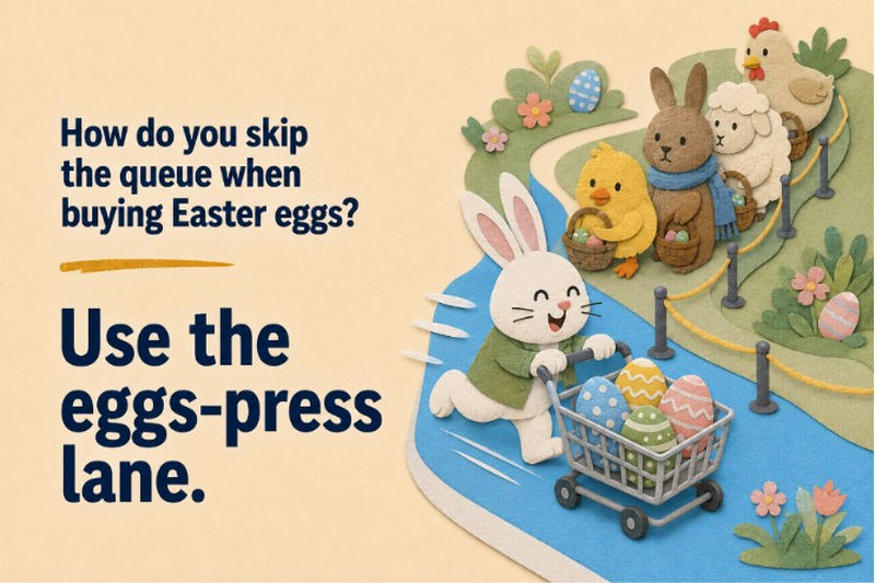 Dad Jokes Easter Queue