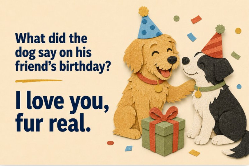 Dad Jokes Birthday Dog