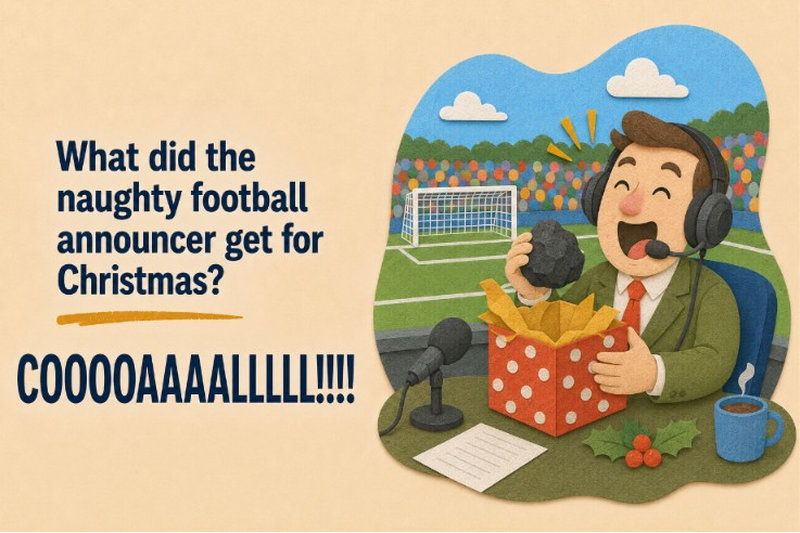 Dad Jokes Football Coal
