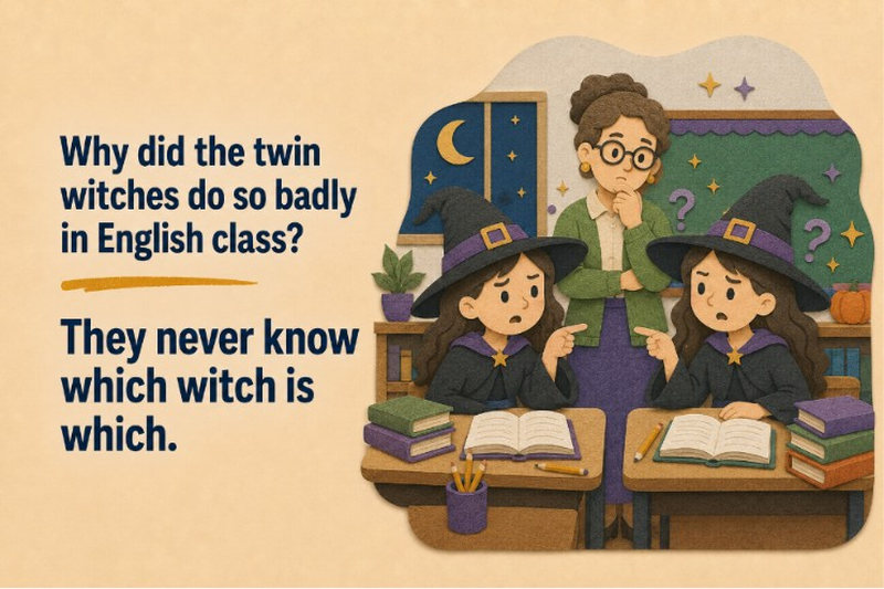 Dad Jokes Halloween English Class