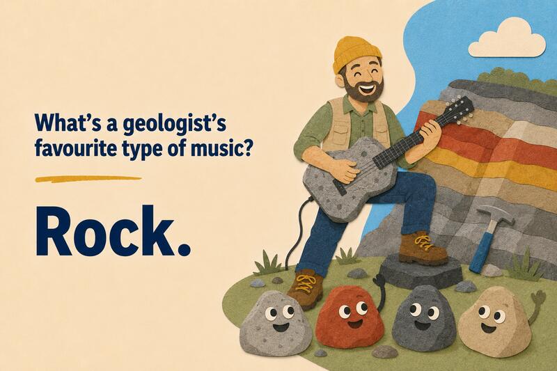 Dad Jokes Science Rock
