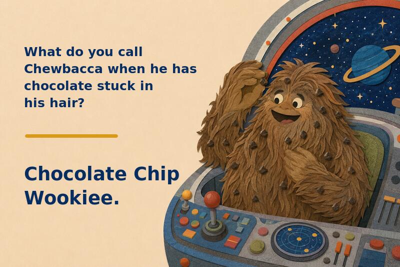 Dad Jokes Star Wars Chewbacca