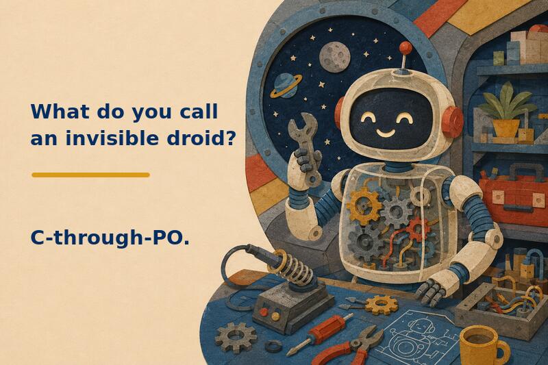 Dad Jokes Star Wars Droid