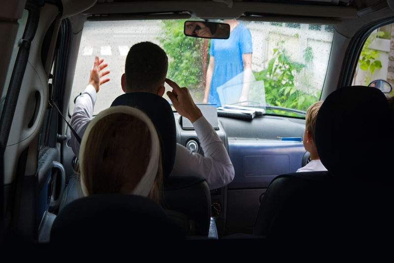 Road Rage Kids in Car