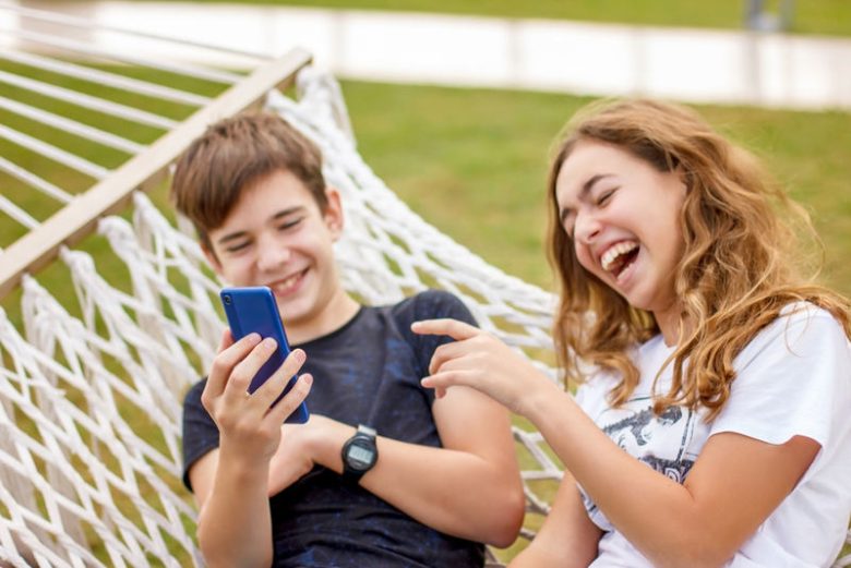 Kids Watching Video Online